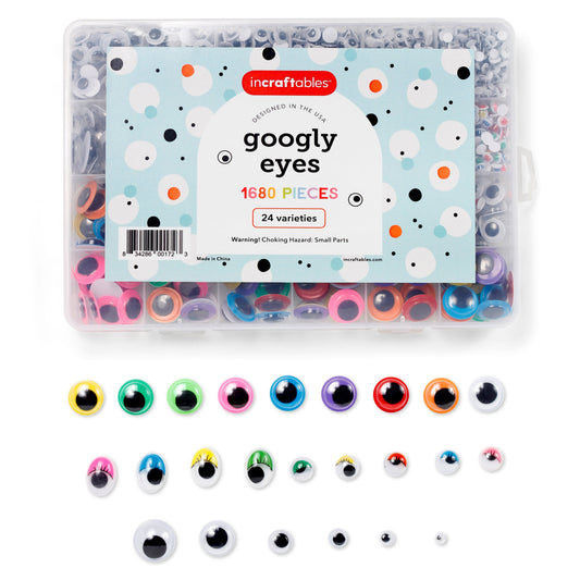 Image of Bulk Googly Eyes Set Overview 