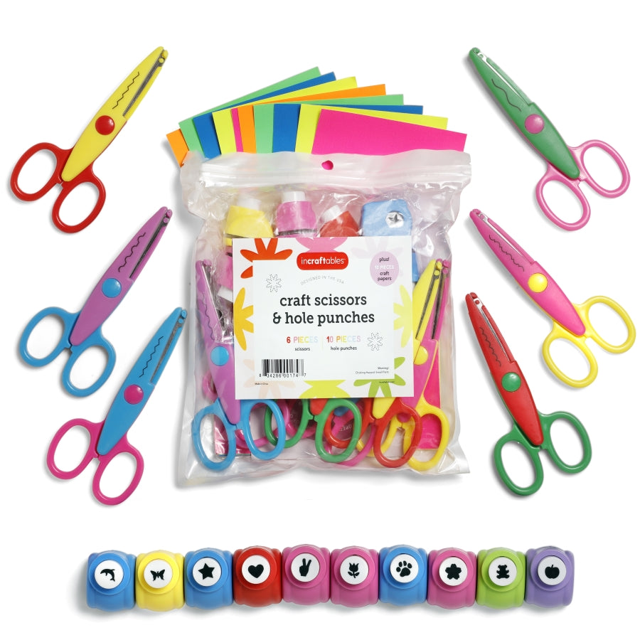 Image of Bulk Pattern Scissors Kit Overview | Caption-Bulk Pattern Scissors Kit Overview